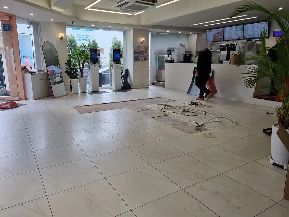 경기 광명시 · 카페 작업 후